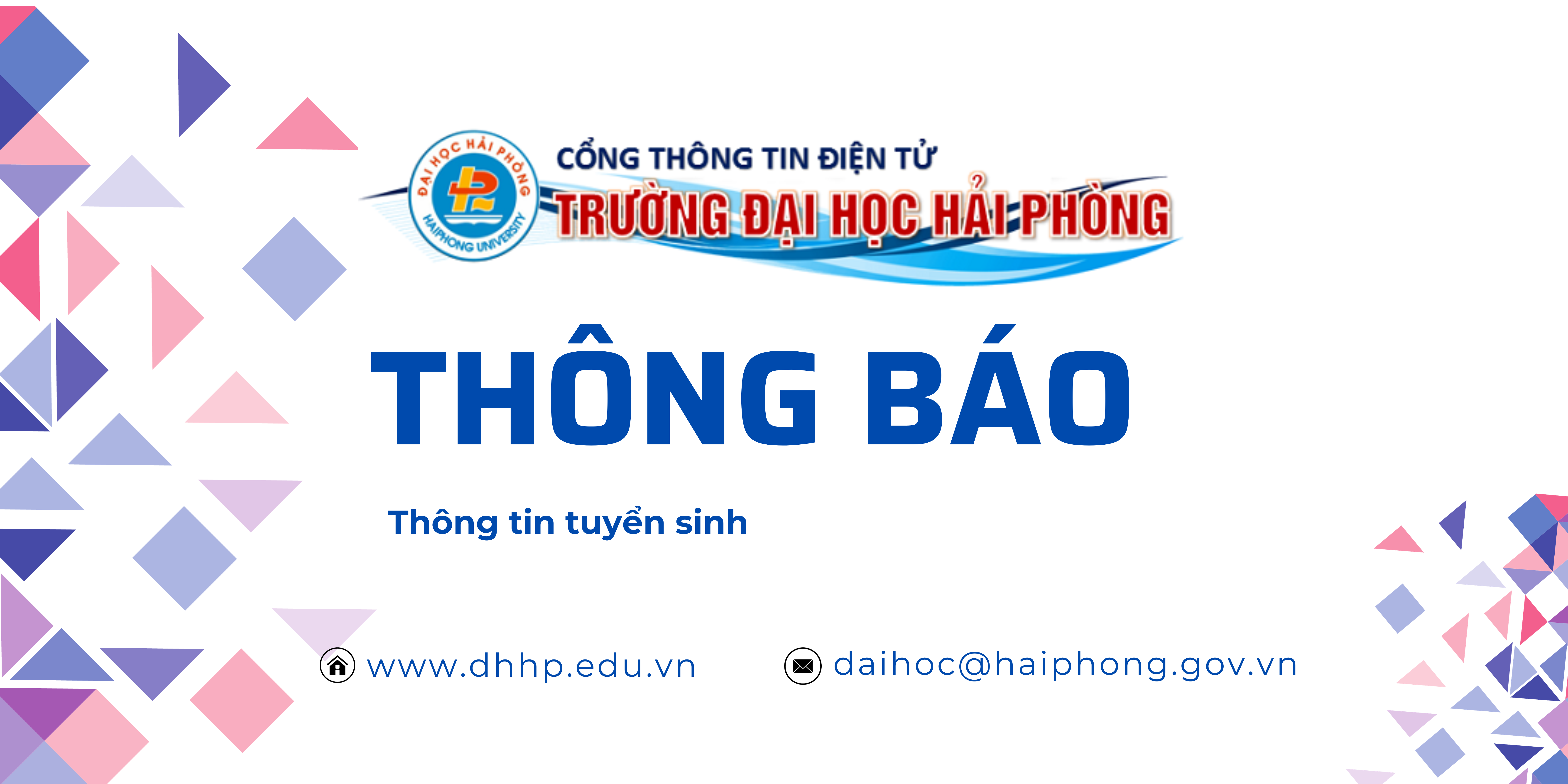 Thông báo: Tuyển sinh Trình độ Thạc sĩ - Đợt 2 năm 2023