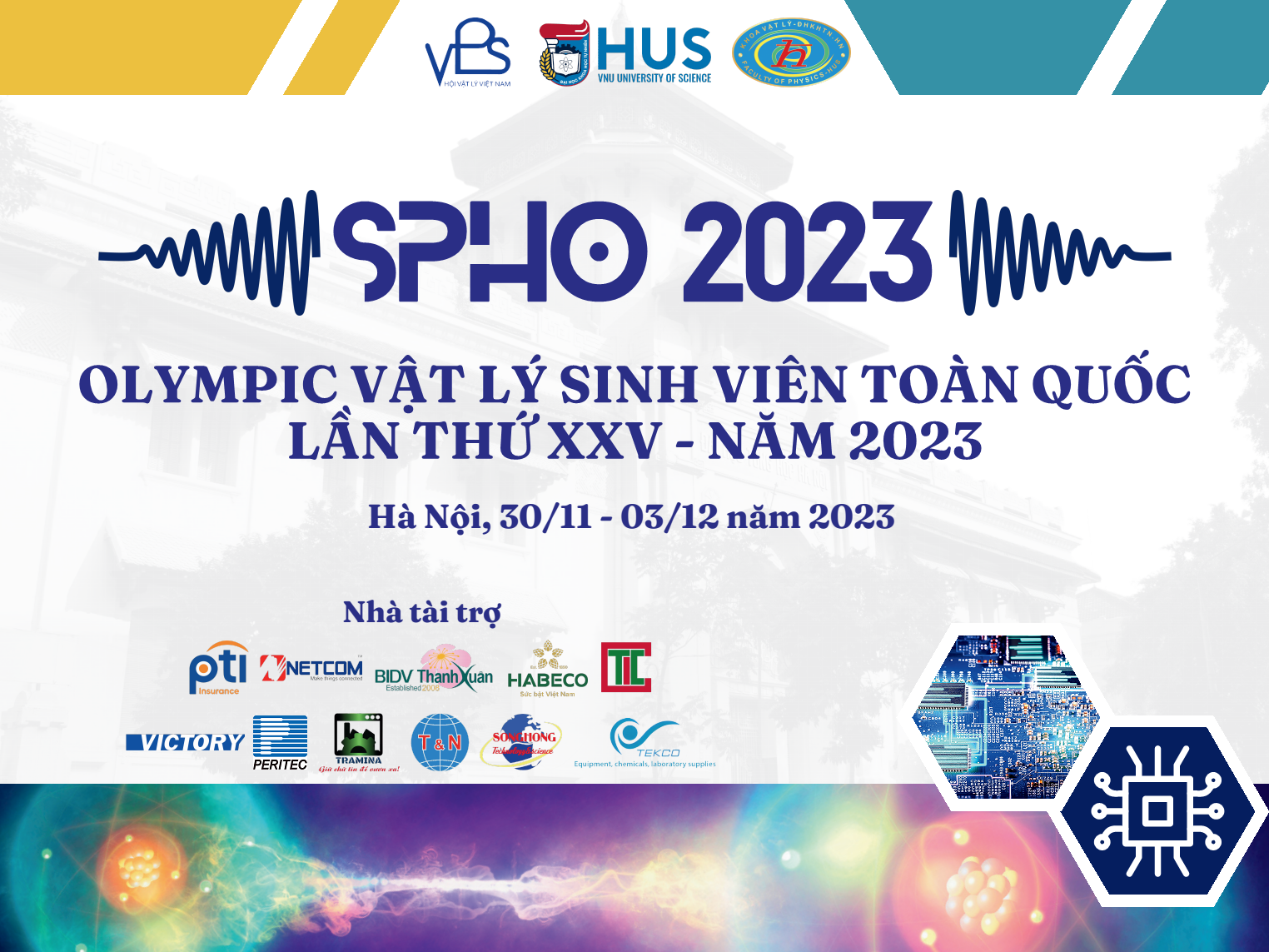 Đội tuyển Olympic Vật lý Sinh viên Trường Đại học Hải Phòng tiếp tục đạt nhiều thành tích xuất sắc tại Kỳ thi Olympic Vật lý Sinh viên toàn quốc lần thứ XXV năm 2023